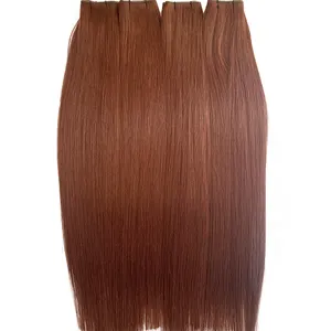 2023 New Color Luxury Virgin Hair Double Drawn PU Skin Weft Genius Weft Hair Extensions