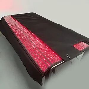रेड लाइट थेरेपी कंबल लाल नियर इन्फ्रारेड 660nm 850nm इन्फ्रारेड बॉडी मैट फुल बॉडी पॉड रैप नींद त्वचा स्वास्थ्य दर्द में सुधार के लिए