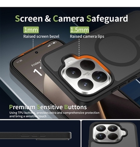 <span class=keywords><strong>Funda</strong></span> de Lujo Translúcida para Teléfono Móvil con Anillo Magnético y Sensación de Piel para <span class=keywords><strong>Xiaomi</strong></span> 15T Pro 5G, <span class=keywords><strong>Funda</strong></span> <span class=keywords><strong>Personalizada</strong></span> - Product Image 4