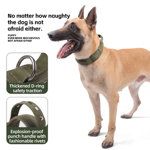 도매 조정 가능한 리벳 손잡이 개 전술 고리 - Product Image 5