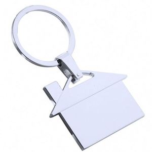Cute Custom Metal Engraving Vintage Fashion House Shape Carabiner <b>Keychain</b> Souvenir Pendant Advertising Gifts - Product Image 2