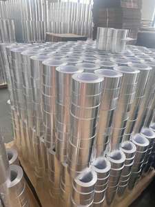 Tuyaux d'échappement idéaux Ventilation noire <span class=keywords><strong>de</strong></span> feu Ruban <span class=keywords><strong>de</strong></span> réparation auto-adhésif résistant à la chaleur Ruban <span class=keywords><strong>de</strong></span> conduit en feuille d'aluminium 30u - Product Image 2