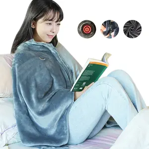 Ski Board Home Flannel Sherpa Electric Textiles Heating Heated Electrical Blanket For Bed Warmer Winter