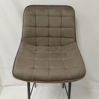 Chaises de bar confortables en velours haut de gamme, chaises de comptoir intérieures 2026, chaise de salle à manger à hauteur de comptoir