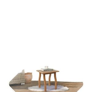 Tabouret de douche en teck Wanze avec étagère de rangement, siège de salle de bain imperméable, 38,1 x 48,3 x 48,3 cm, usage domestique - Product Image 5