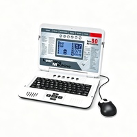 Ordinateur portable éducatif pour enfants, 80 modes d'activités pour apprendre l'alphabet, les mots, les mathématiques, avec souris