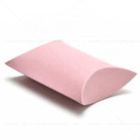 Boîte d'emballage de fast-food jetable avec logo personnalisé Boîtes de rouleau de papier en forme d'oreiller pour rouleau de poulet Burrito pour gaufrage de tarte aux pommes
