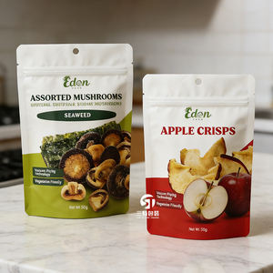 Bolsa de Embalaje Personalizada con Impresión Digital para Frutas y Verduras Secas, Reutilizable, con Cierre, para Frutas Crujientes, MOQ Bajo, Tipo Stand-Up - Product Image 4