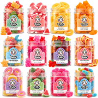 Bonbons Gommeux Halal en Gros, Mélange de Saveurs Fruitées Sucrées et Acidulées, Oursons Gommeux, Vers, Tranches de Pastèque, Bonbons Gélifiés à Mâcher en Vrac, OEM