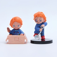 Figurines de collection Linman Chucky en peluche et plastique, série de jouets de dessin animé, boîte mystère, figurine, surprise d'anniversaire pour fille, jouets tendance, mignons