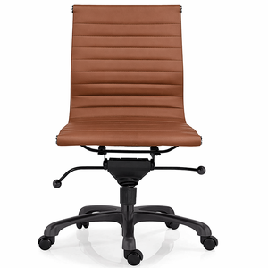 Synthetic Leather Modern Armless <strong>Office</strong> <strong>Chair</strong> No <strong>Arms</strong> for Hotel Use RF-S075W - Product Image 4