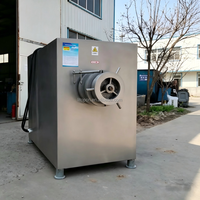 Vente directe usine – Hachoir industriel 500 kg/h pour ail, poulet et poisson, idéal pour la production de chorizo