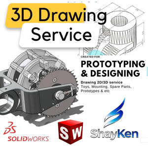 Shayken, Diseño y Desarrollo de Productos Personalizados, Servicio de Dibujo <span class=keywords><strong>CAD</strong></span> <span class=keywords><strong>3D</strong></span> y 2D, Empresa de Diseño, Diseño <span class=keywords><strong>CAD</strong></span> por Pasos - Product Image 6