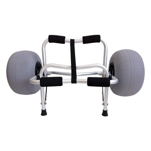 <span class=keywords><strong>Remorque</strong></span> de bateau de Kayak pliable avec <span class=keywords><strong>roue</strong></span> de <span class=keywords><strong>ballon</strong></span> PU, vente en gros d'usine - Product Image 2
