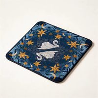 Jeu d'échecs de luxe décoratif et protecteur, design personnalisé, coussin de protection antidérapant en feutre, 160 tuiles en acrylique, pliable, jeu écologique