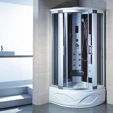 Luxury Wood Acrylic Control Panel Steam Bath Room Showers Seat Vapor Proof Sauna and Steam Shower Room Cabin