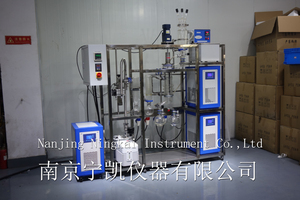 Machine à film essuyé à court trajet de qualité industrielle SUS 316 évaporateur électrique en acier inoxydable Distillation d'huile nouvel état utilisé - Product Image 4