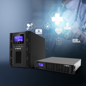 Tần số cao trực tuyến chuyển đổi kép 1KVA thông minh cung cấp điện liên tục một pha 220V LiFePO4 văn phòng up - Product Image 3