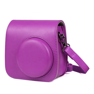 instantánea Cámara caso protectora de la Pu de cuero funda con correa para el hombro de <span class=keywords><strong>Fujifilm</strong></span> <span class=keywords><strong>Instax</strong></span> Mini 9/8/8 + - Product Image 3
