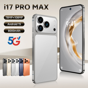 Vente en gros 1 To Gris 17 Pro Max 1 To de mémoire 7,3 pouces HD OLED 5G Android Déca Core <span class=keywords><strong>Meilleur</strong></span> téléphone avec appareil <span class=keywords><strong>photo</strong></span> avec accessoires de téléphone gratuits - Product Image 1