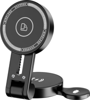 Support de chargeur sans fil magnétique pliable à double axe 3 en 1 avec port Type-C pour téléphone, montre, écouteurs, bureau, voyage, portable