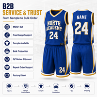 Conjunto de Uniforme de Baloncesto Reversible Personalizado de Doble Cara para Clubes Juveniles, Escuelas, Campamentos y Academias de Baloncesto del Reino Unido