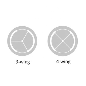 Kính cường lực 3 cánh tự động nhập cảnh khách sạn sang trọng cửa quay vòng thương mại với cảm biến chống chụm - Product Image 6