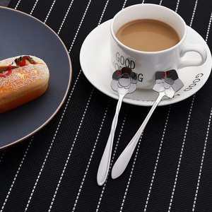 Cuchara de acero inoxidable con diseño de flor de cerezo, cuchara para café, cuchara para mezclar, cuchara para postre, cuchara para helado, regalo de boda - Product Image 3