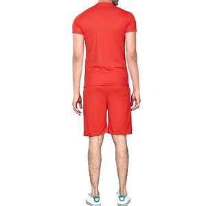 Ropa de verano para hombre, Conjunto de camiseta y pantalones cortos de manga corta, tejido transpirable y cómodo, ropa de calle informal para hombre - Product Image 4
