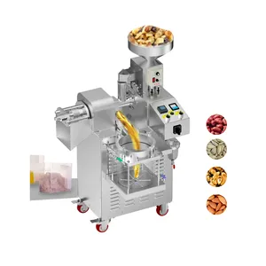 Flaxseed Oil Press Commercial Industrial Oil Press Machine Oil Pressers Comercial Peanut/avocado/coconut/soybean/olive Provided