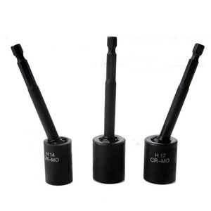 100mm Universal Screwdriver Sleeve Hex <b>Socket</b> For Pneumatic Electric Drill Auto Repair Machine Repair - Product Image 4