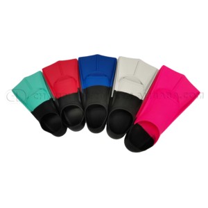 Palmes de plongée GD pour adultes, souples et puissantes, en caoutchouc et silicone, avec sac en maille noire, couleur originale, emballage de plongée offert - Product Image 1