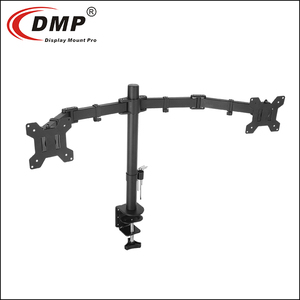Dual LCD LED Monitor bàn núi đứng Heavy Duty hoàn toàn có thể điều chỉnh phù hợp với 2/hai màn hình lên đến 32 "Dual Monitor cánh tay - Product Image 3