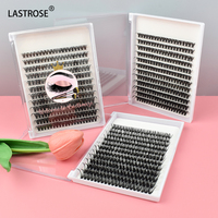 Cils Segment DIY Look Naturel Extension de Cils Facile Ventilateur Cils D curl 3d Cluster DIY Cluster Lashes