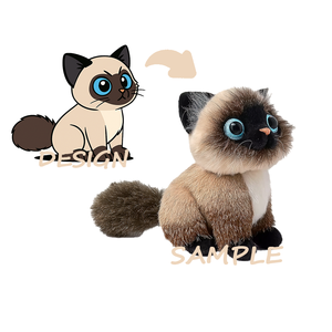 Produksi Mainan Boneka <span class=keywords><strong>Plush</strong></span> Kustom Profesional Untuk Mainan Boneka Hewan Besar Pesanan Volume Kustom - Product Image 3