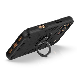 <span class=keywords><strong>Singstar</strong></span> deux en un tpu + pc coques de téléphone pour Huawei nova Y72 support rotatif à 360 degrés béquille Fundas Para étui celulaire - Product Image 5
