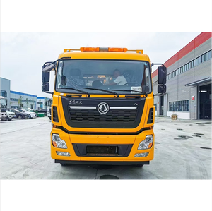 รถดูดสิ่งปฏิกูลแบบดูดฝุ่นอุตสาหกรรม 6x4 16 ลูกบาศก์เมตร ยี่ห้อ Dongfeng รุ่น Clw Customized สำหรับงานสุขาภิบาลในเมือง จัดจำหน่ายทั่วโลก - Product Image 4