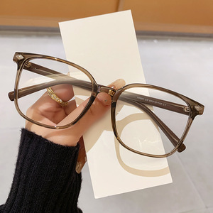 Square TR90 Eyeglasses Frame Anti Blue Light Protection Unisex Full Frame <b>PC</b> Lens 6650 - Product Image 1
