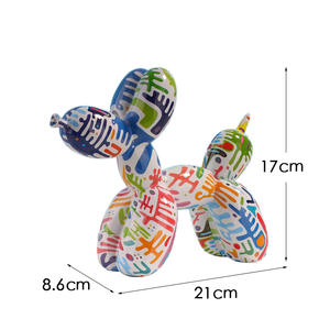 <span class=keywords><strong>Jeff</strong></span> <span class=keywords><strong>Koons</strong></span> <span class=keywords><strong>Ballon</strong></span> Chien Sculptures Statues Animaux Ballons Décor À La Maison Figurines À Collectionner Décoratif Drôle Artisanat De Noël - Product Image 2
