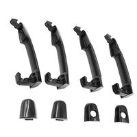 2004-2014 para Toyota para Corolla para manija de puerta Exterior 69211-AA010 69211-AA020 Cromo Negro 69211-AA010 69211-AA020 para Corol