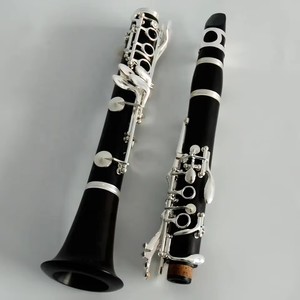Qualité sonore naturelle d'instrument de <span class=keywords><strong>clarinette</strong></span> en C en ébène pur de qualité professionnelle - Product Image 3
