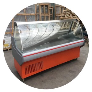 Haute qualité <span class=keywords><strong>pas</strong></span> <span class=keywords><strong>cher</strong></span> supermarché commercial charcuterie armoire boucherie réfrigérateur viande affichage réfrigérateur - Product Image 1