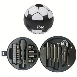 Juego de Herramientas con Forma de Balón de Fútbol Personalizado con Gadgets Multifuncionales para Regalo Promocional Personalizado, Compacto y Portátil - Product Image 1