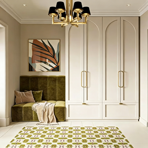 Armoire BALOM sur mesure haut de gamme, fabrication artisanale en arc, porte concave, panneau écologique, meubles de chambre à coucher - Product Image 1