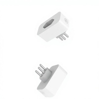 Enchufe y Tomacorriente Inteligente con Temporizador Universal, Wi-Fi, Control Remoto y Monitoreo de Energía para Brasil 10A/16A