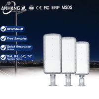 Lampadaire LED tout-en-un extérieur en aluminium moulé sous pression, étanche IP65, AC 100-265V, 50W, 100W, 150W, 200W, vente en gros