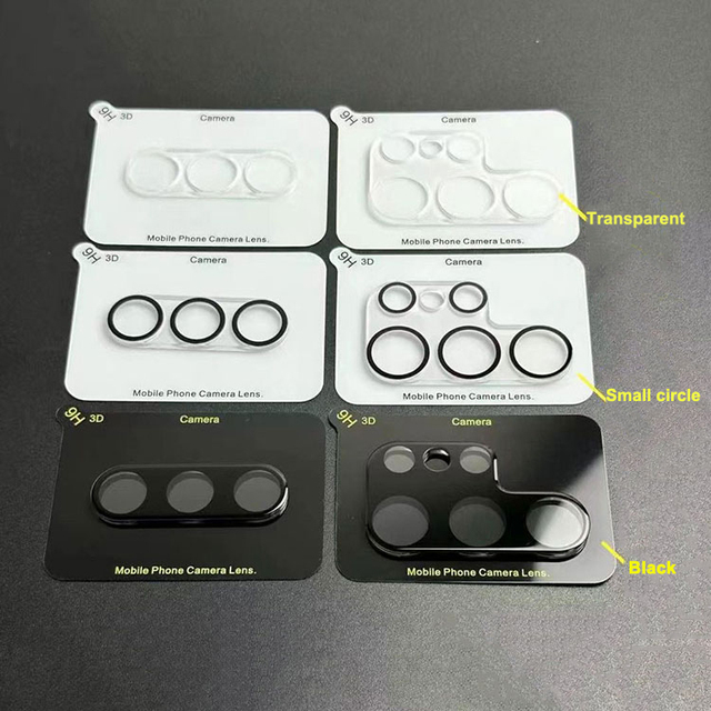 For Samsung S23 Plus Silk Screen Printing Film HD clear 9H Tempered Glass Phone Camera Lens Screen Protector for S23 ultra