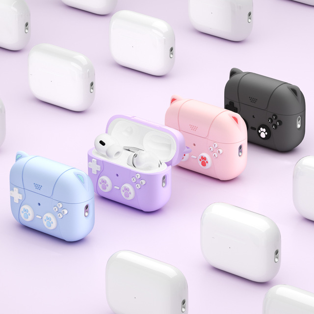 New Creative Sweet Cute Cat Pattern Earphone Case for Airpods 3 TPU Shockproof Case for Airpods Pro 2