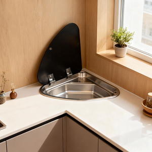 Évier de cuisine grande capacité en acier inoxydable JP SUS 304 <span class=keywords><strong>pour</strong></span> <span class=keywords><strong>camping</strong></span>-cars, caravanes et yachts - Product Image 2