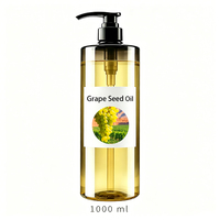 Huiles de pépins de raisin pressées à froid 100% végétales en vrac – Huiles végétales pour cosmétiques, soins de la peau, soins capillaires, SPA corporel et massage